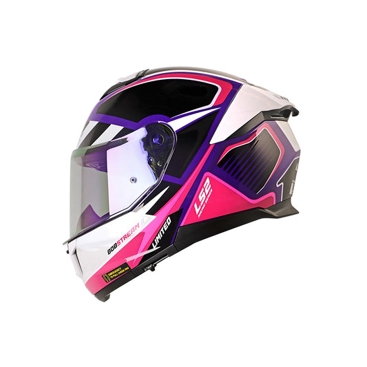 Casco LS2 FF808 Stream II Xtrenta Fucsia