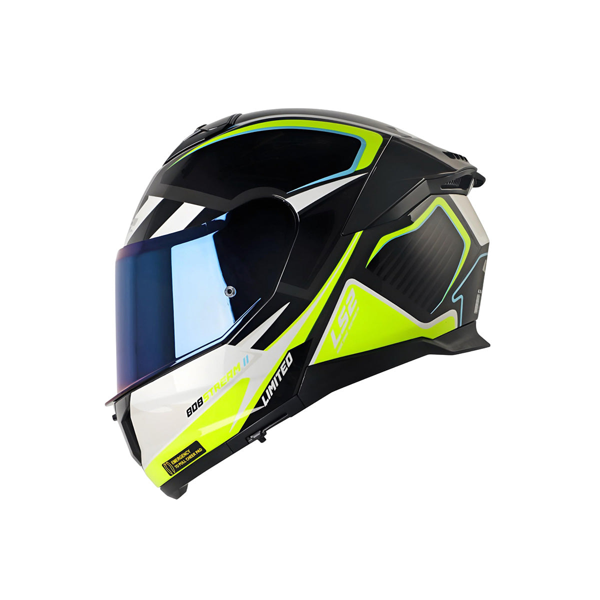 Casco LS2 FF808 Stream II Xtrenta Verde