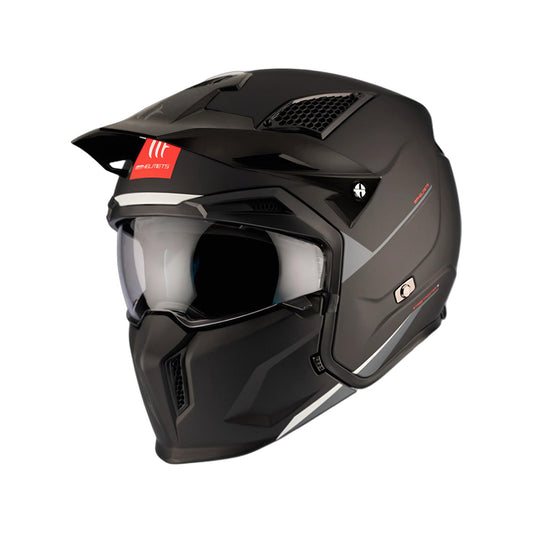 Casco MT Streetfighter SV S Negro Mate