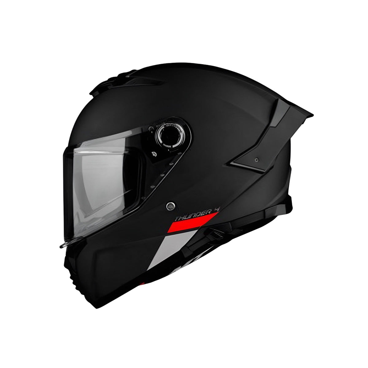 Casco Mt Thunder 4 Negro Mate