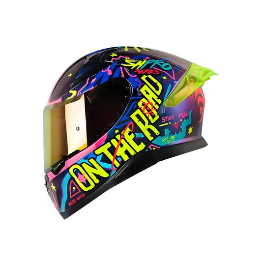 Casco Shaft Pro 612 Funny Camaleón