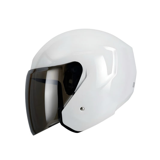 Casco Tech T10 Blanco Brillante