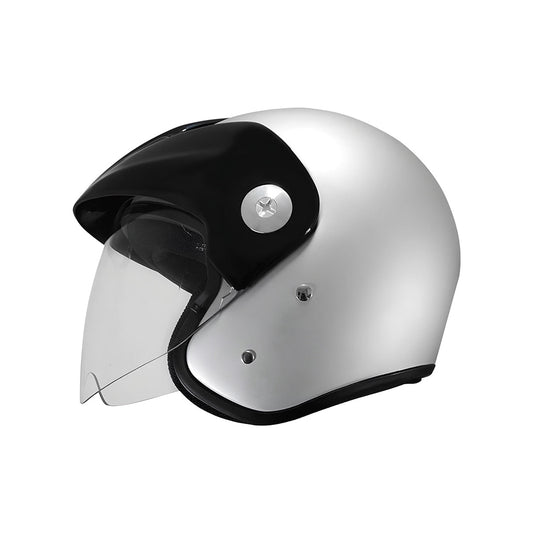Casco Zeus 507 Gris Plata